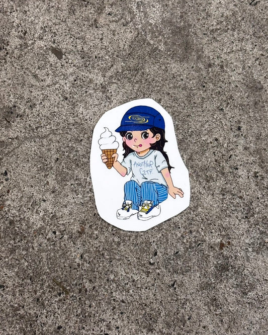 Soft Serve Girl Sticker